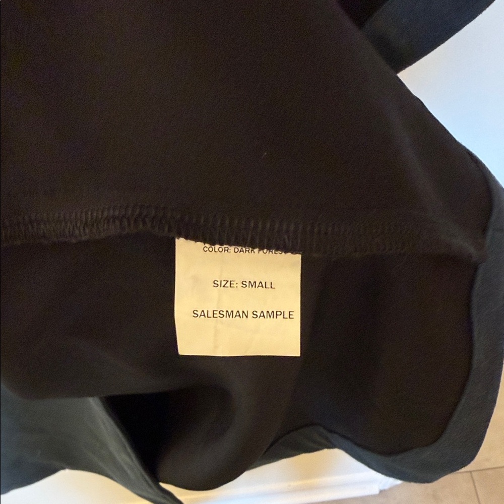 Sadie & Sage Dark Teal Trench Coat - Picture 5 of 5